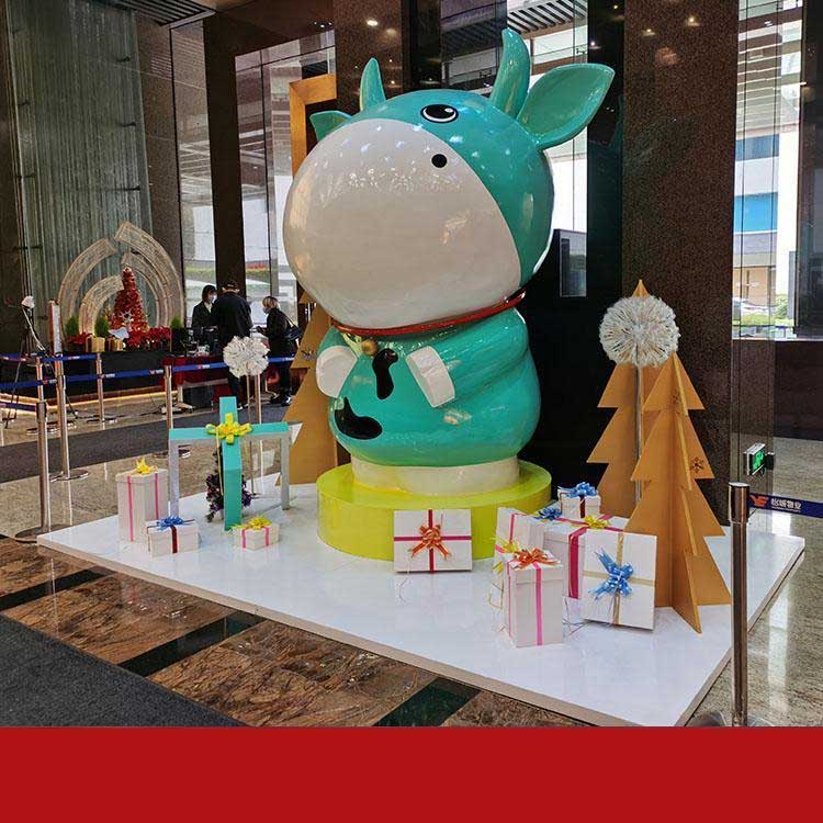 商场活动布置策划 商业美陈布置 十年老工厂